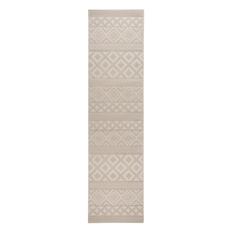 Sehrazat PREMIUM LUXURY COLLECTIE - Modern designtapijt serie 6100 beige met 3D-effect