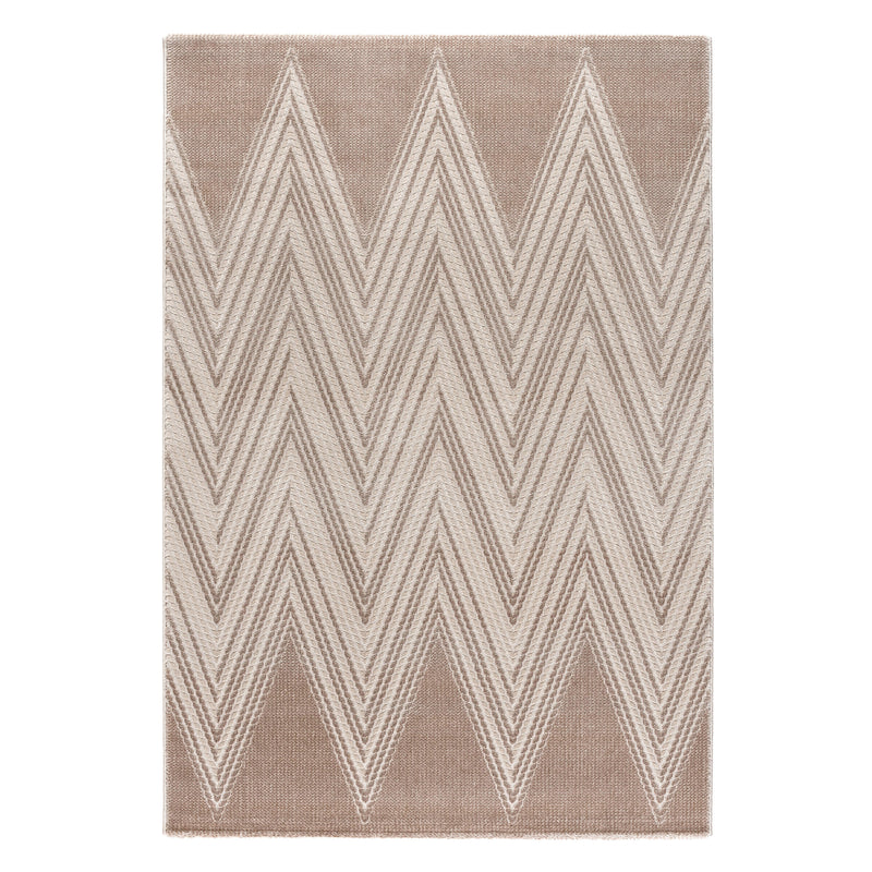 Sehrazat PREMIUM LUXURY COLLECTION - Modern designer carpet series 6500 beige with 3D effect