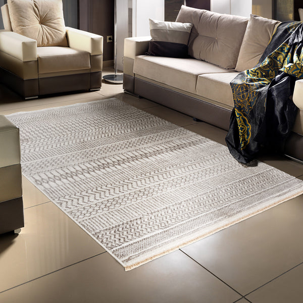 SEHRAZAT MODERN MYSTIC COLLECTION - Modern designer carpet series MYSTIC 2120 Grey