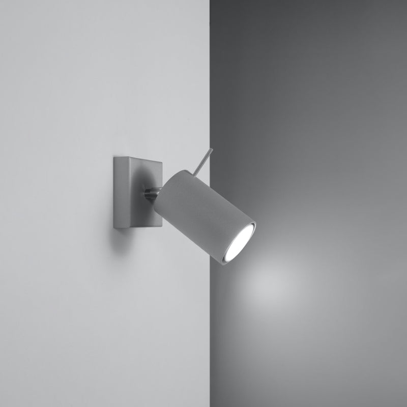 Wall light RING 1 grey