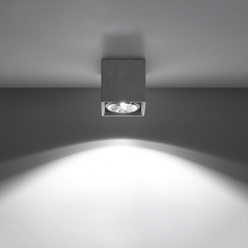 VALDE concrete ceiling light