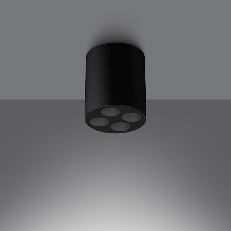 Plafondlamp ZOE zwarte LED