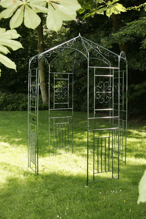 Gazebo rose arch made of iron