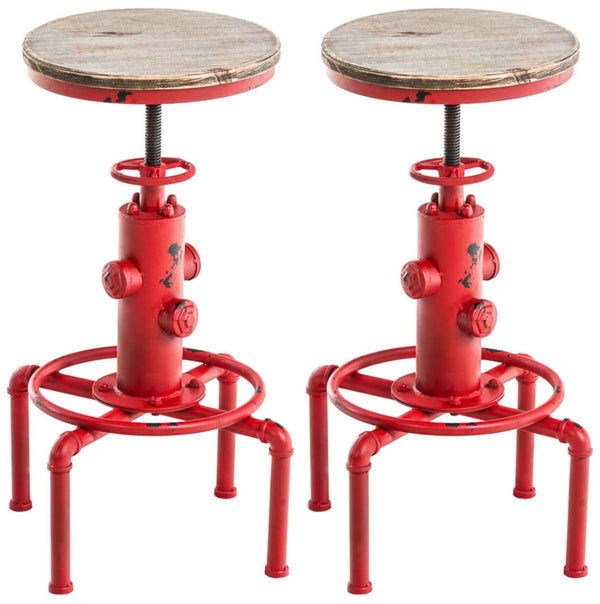 Set of 2 bar stools Lumos