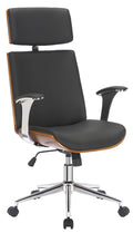 Lester faux leather office chair