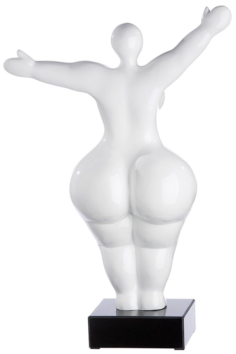 Lady Marleyn - a beautiful sculpture on a marble base, height 54cm