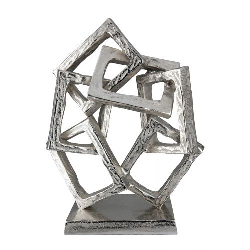 Aluminium object "Vierkant" - Unieke symmetrie en schoonheid