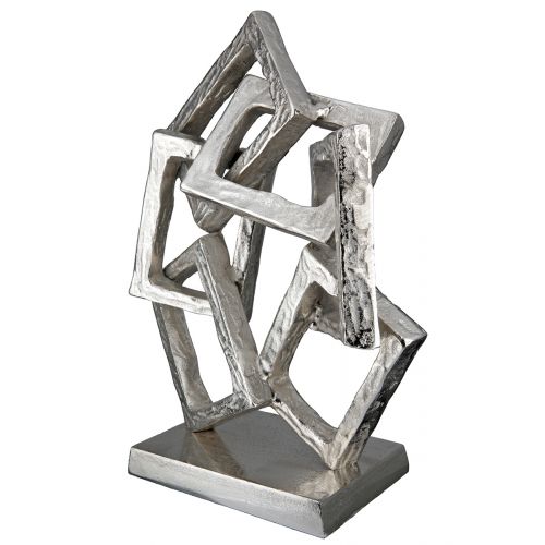 Aluminium Objekt "Square" - Einzigartige Symmetrie und Schönheit