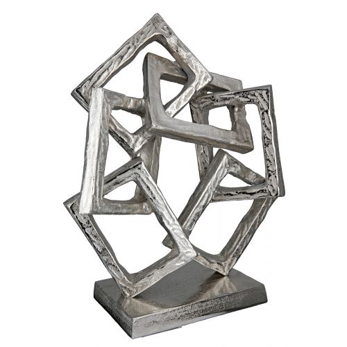 Aluminum object "Square" - Unique symmetry and beauty