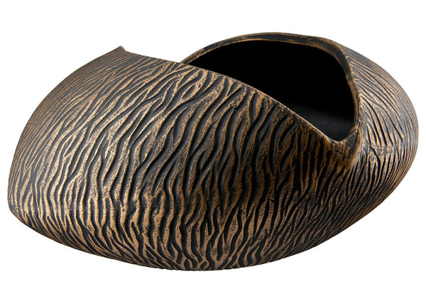 Keramik Deko Schale Pflanzschale Tigre Höhe 12cm