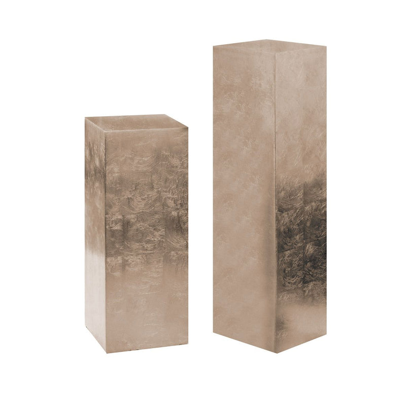 Column "Solid" champagne colored high gloss - modern elegance for every room