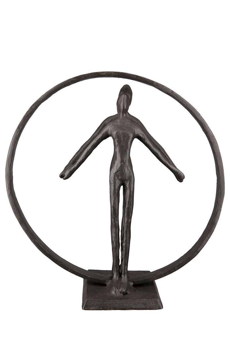 Iron design sculpture Jack &amp; Rose A symbol of love, trust and security