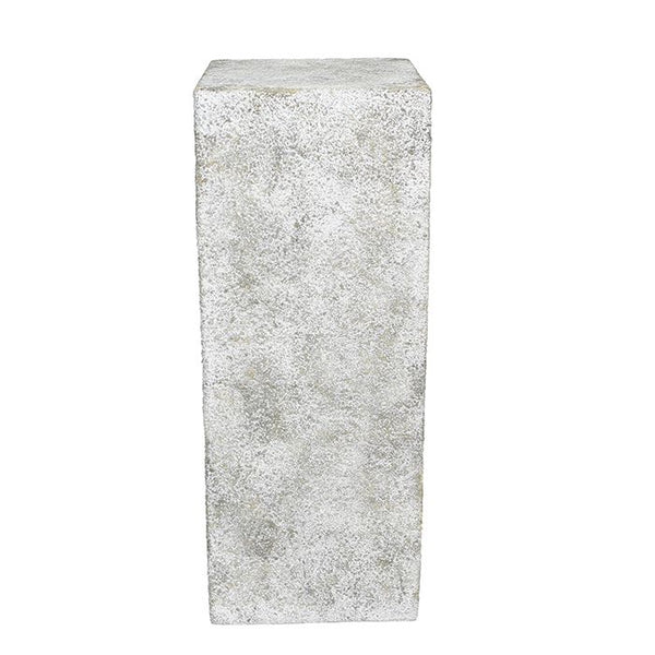 Column Rock Magnesia grijze stenen structuur geschikt voor buitengebruik Hoogte 70cm