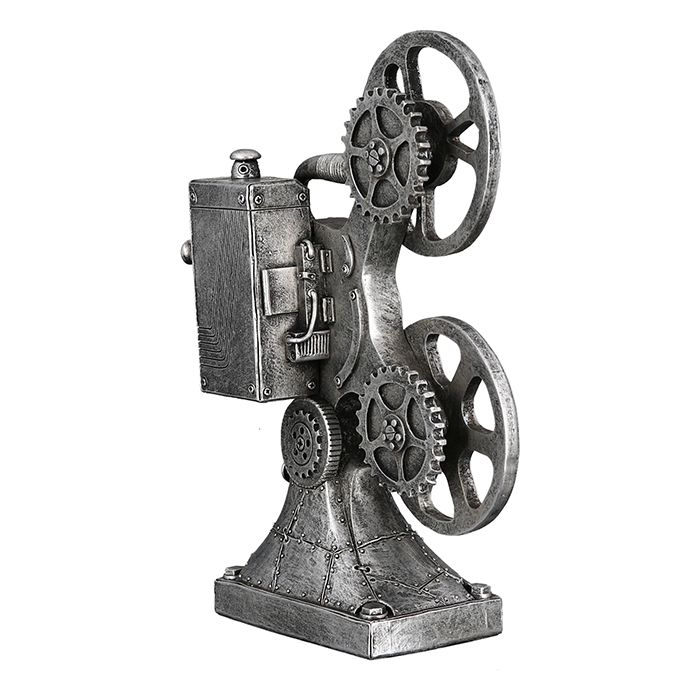 Sculptuur Steampunk Camera gemaakt van poly hoogte 23cm