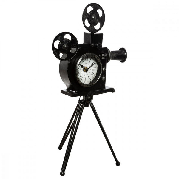 Nostalgic video camera camcorder grandfather clock decoration