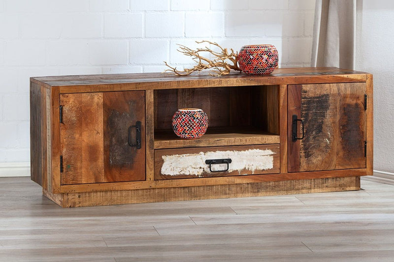 Unique XXL sideboard "REXO" made of old wood - natural beauty and unique for your living room
