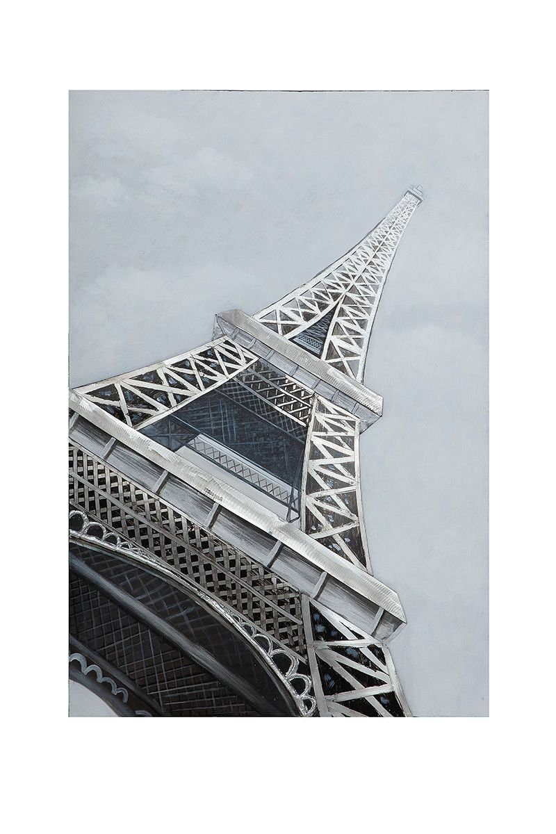 3D foto "EIFFEL TOWER": Een uniek handgemaakt kunstobject uit de "Gilde Gallery" collectie