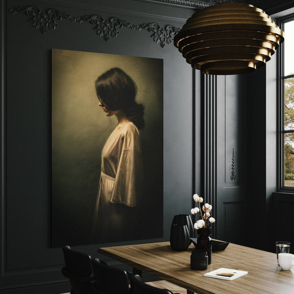 MF Premium Wanddekoration "Alisia" Einzigartige Hingucker für Ihr Interieur 80x124cm Spitzenqualität Kunstwerk